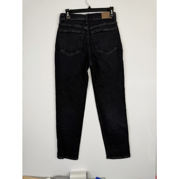 women's Madewell jeans Black 'The Momjean' Size 26 - Picture 5 of 10